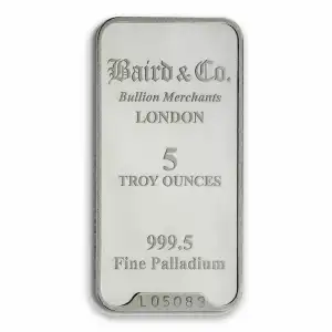 5oz Baird & Co Palladium Minted Bar (2)
