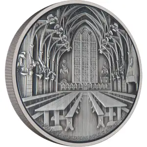 HOGWARTS - 1oz The Great Hall Silver Coin (2)