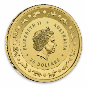 2017 Royal Australian Mint 1/4oz Year of the Rooster (2)