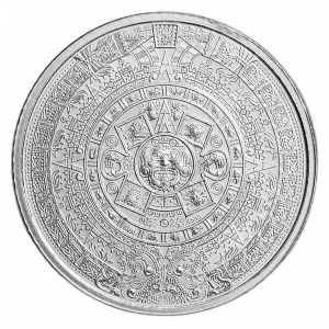 1/10 oz Silver Round - Aztec Calendar (2)